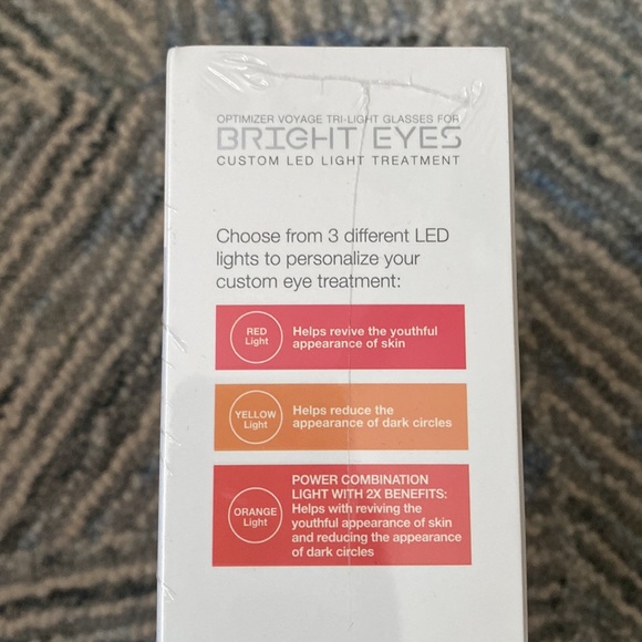NIB Sealed Skin Inc Optimizer Voyage Tri-Light Glasses for Bright Eyes - Picture 3 of 5